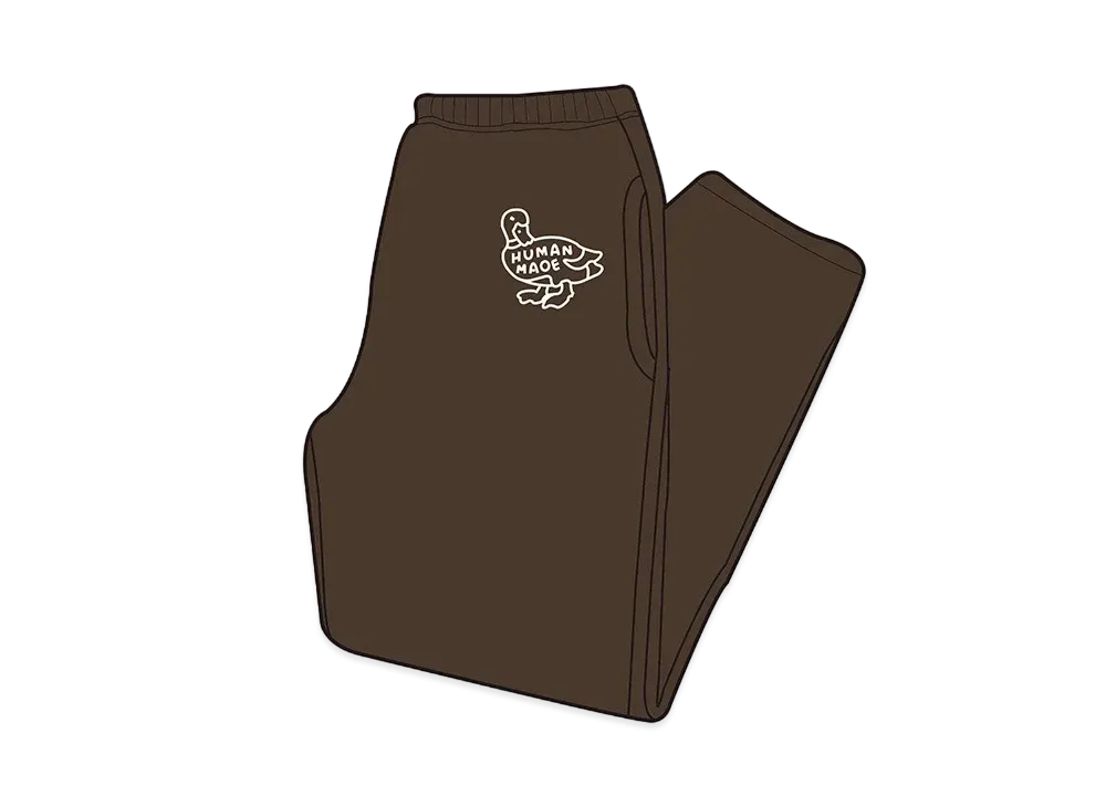 HUMAN MADE duck Sweatpants "Brown"