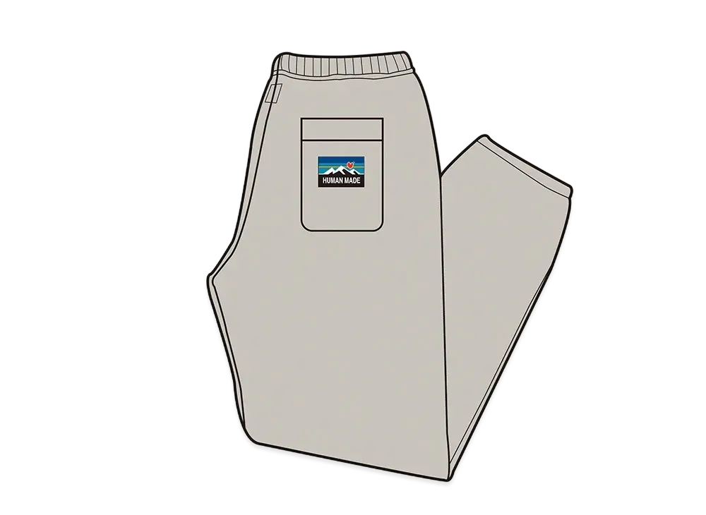 HUMAN MADE duck Sweatpants "Grey"