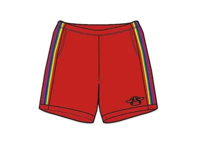 Supreme x HYSTERIC GLAMOUR Velour Short "Red"