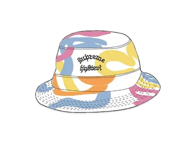 Supreme x HYSTERIC GLAMOUR Snake Denim Crusher "White"