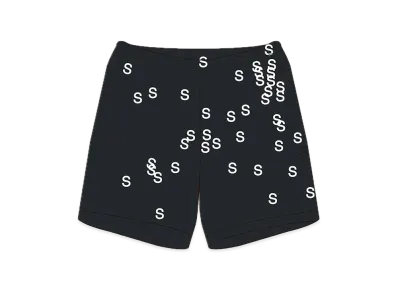 Supreme Embroidered S Sweatshort "Navy"