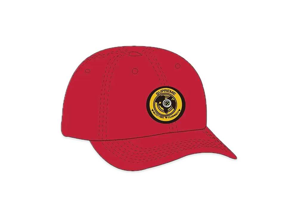 Supreme Compass 6-Panel "Red"