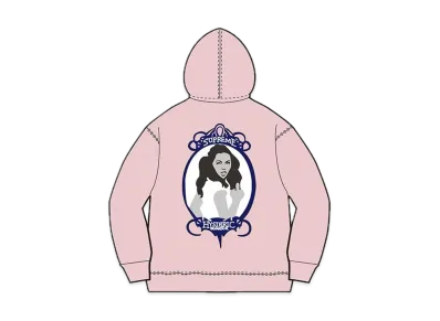 Supreme x HYSTERIC GLAMOUR Zip Up Hooded Sweatshirt "Pink"