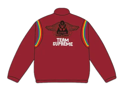 Supreme x HYSTERIC GLAMOUR Velour Track Jacket "Red"