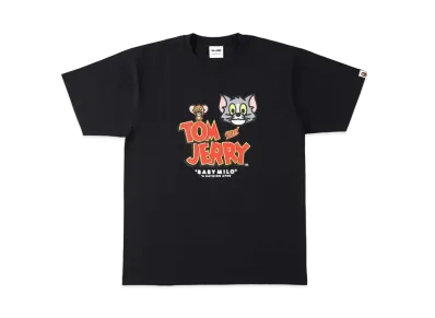 A BATHING APE / TOM AND JERRY BABY MILO TEE 1 "Black"