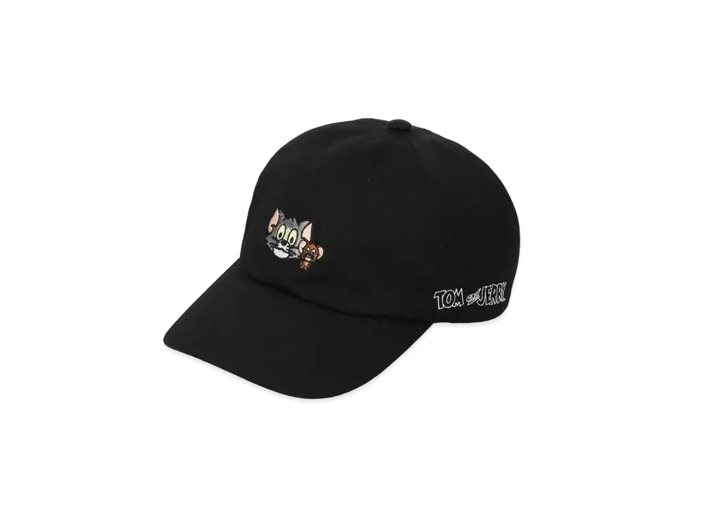 A BATHING APE / TOM AND JERRY CAP "Black"