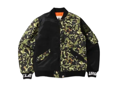 A BATHING APE / UNKLE MWA CAMO MA-1 "Camo"