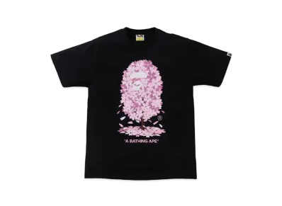 A BATHING APE / SAKURA TEE "Black"