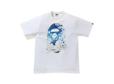 A BATHING APE / SAKURA PHOTO APE HEAD TEE "White"
