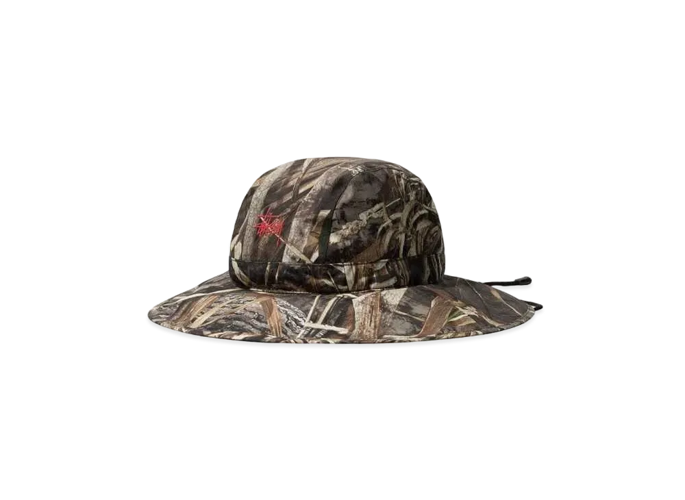 Stussy x GORE-TEX® STORM SHELL SOLID HAT "Leaves"