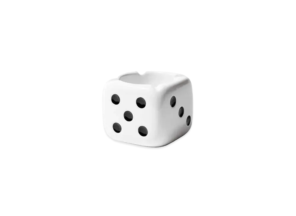 Stussy CERAMIC DICE ASHTRAY "White"