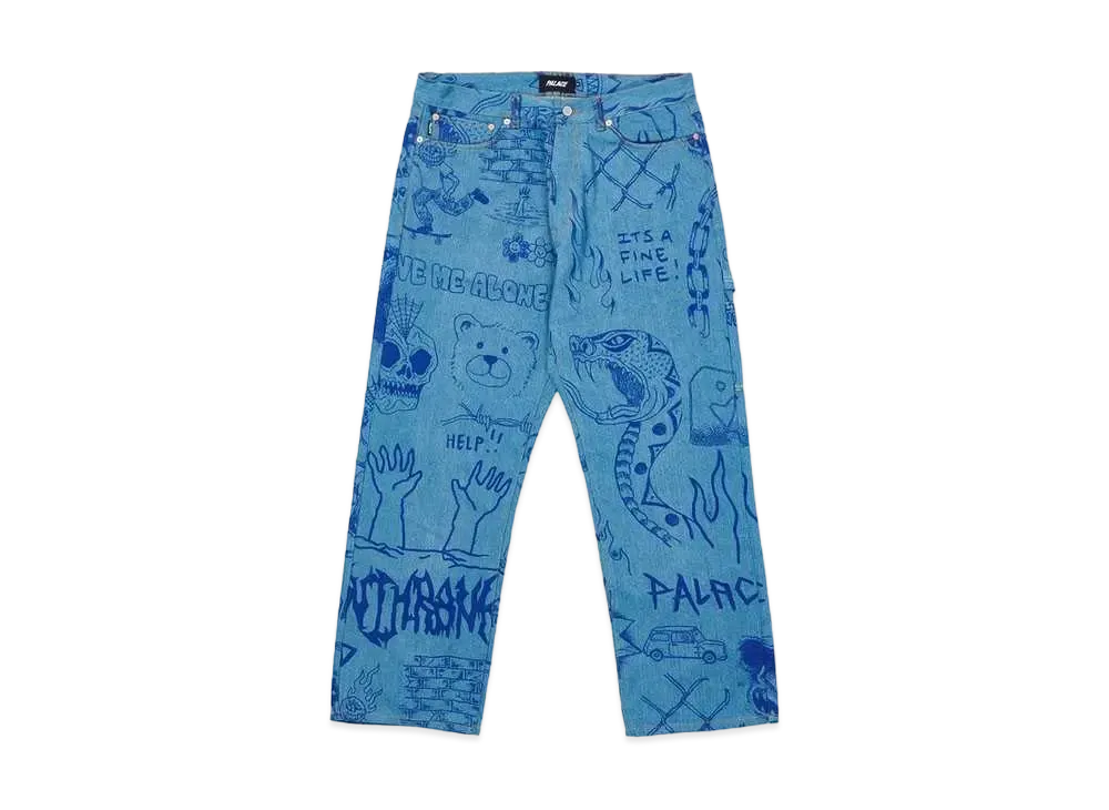 PALACE Lotties Carp Jean "Blue"
