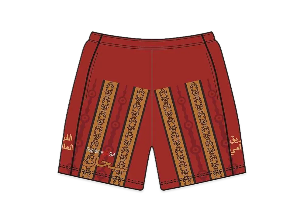 Supreme Arabic Logo Soccer Short 