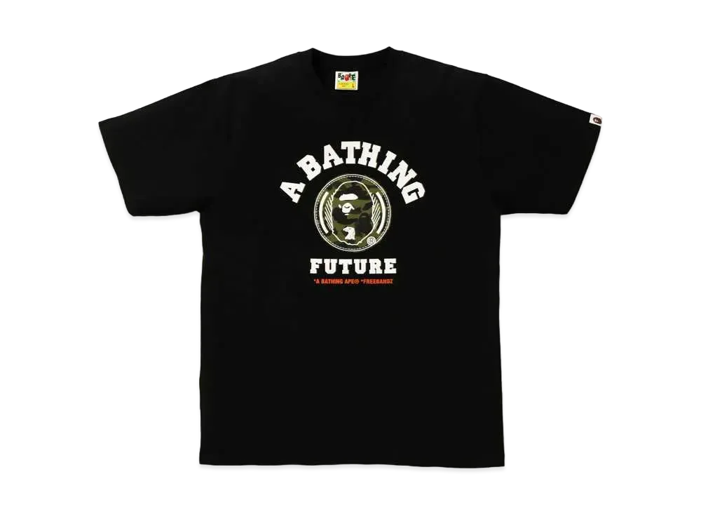 A BATHING APE FUTURE TEE "Black"