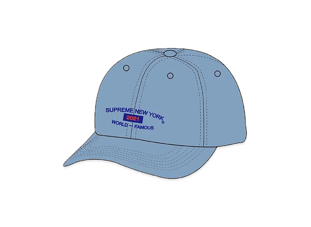 Supreme World Famous 6-Panel "Denim"