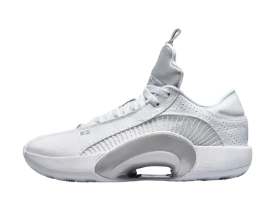 Nike Air Jordan XXXV Low "Metallic Silver" (White Sole)