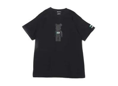 Bearbrick x atmos x WIND AND SEA BE@R TEE "Black"