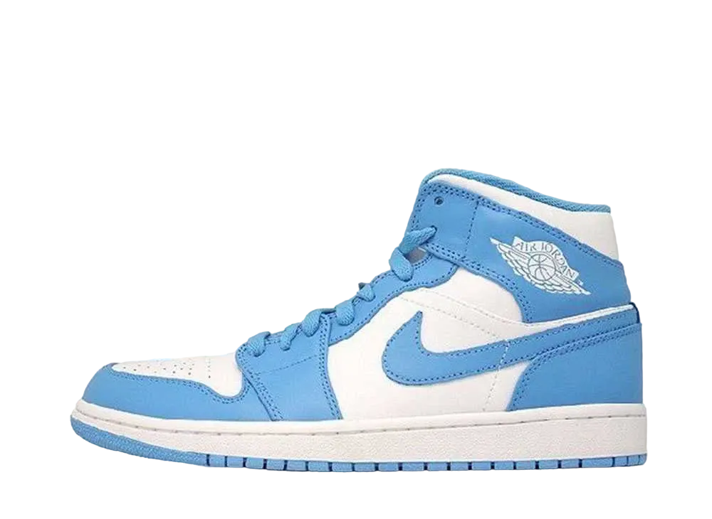 ナイキ エアジョーダン1 レトロ ミッド "ユニバーシティ ブルー"