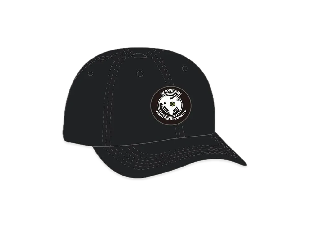 Supreme Compass 6-Panel "Black"