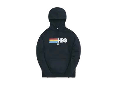 Kith x HBO Rainbow Logo Vintage Hoodie "Black"
