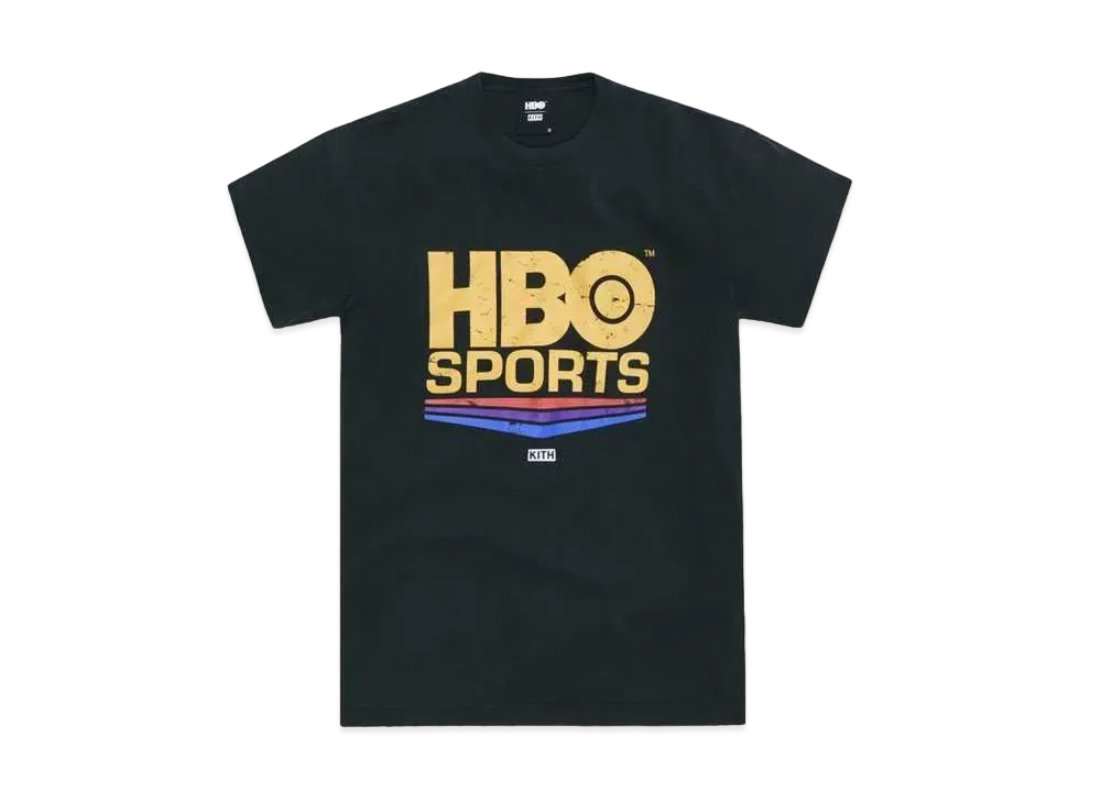 Kith x HBO Sports Vintage Tee "Black"