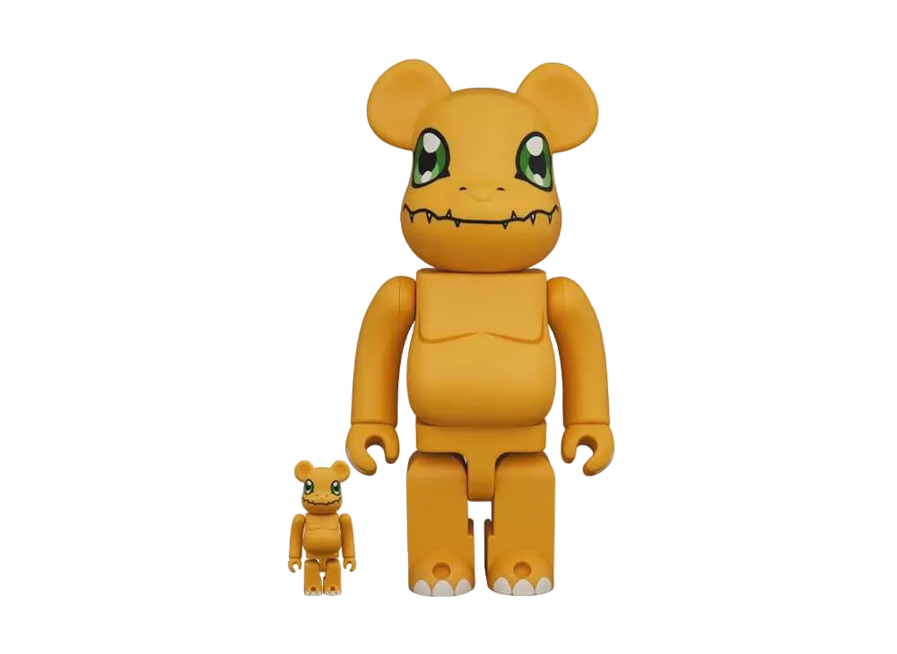 Bearbrick Agumon 100% & 400%