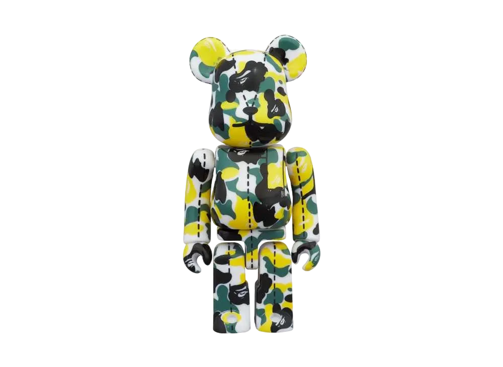 Bearbrick A BATHING APE® 28TH ANNIVERSARY CAMO#1