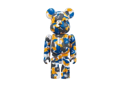 Bearbrick A BATHING APE® 28TH ANNIVERSARY CAMO#1