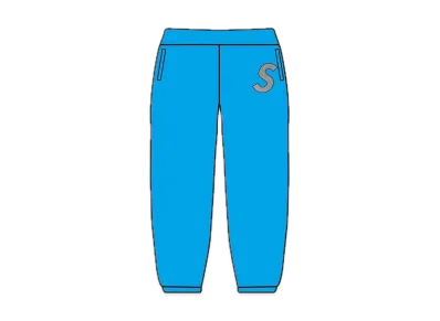 Supreme x Swarovski S Logo Sweatpant "Light Aqua"