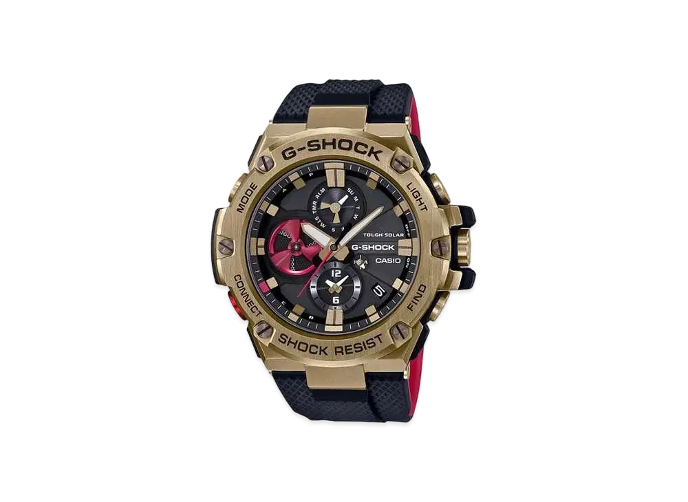 Casio G-Shock GSTB100RH-1A - 54mmm in Stainless Steel