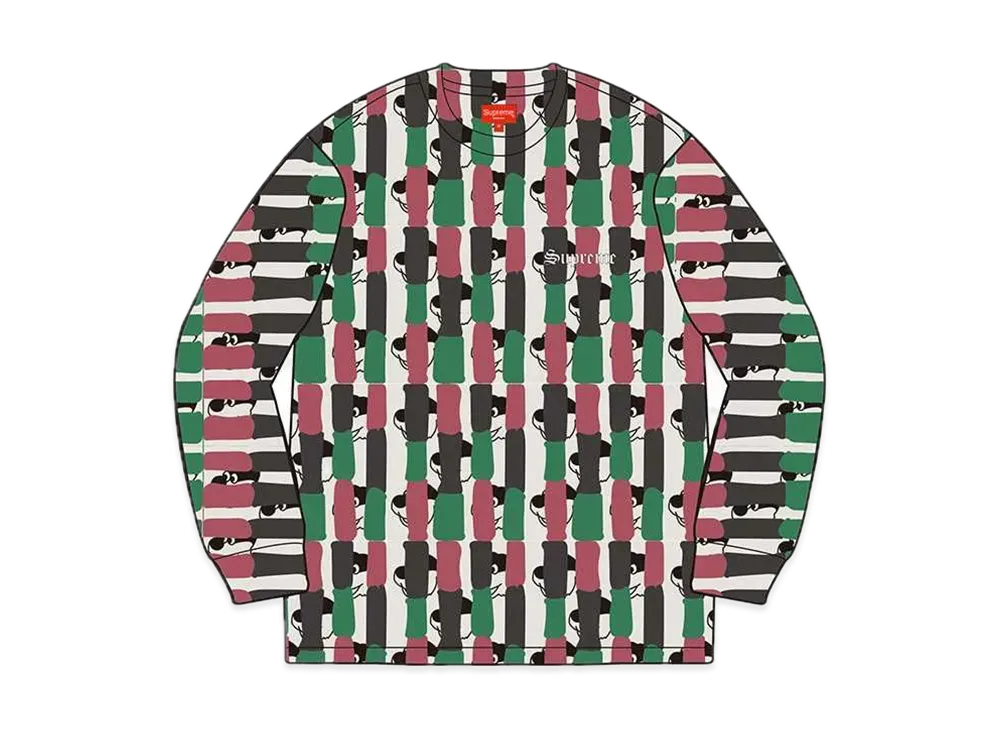 Supreme Dyed Bear L/S Top "Green"