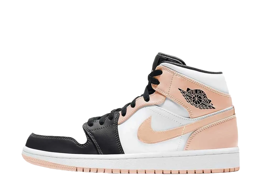 Nike Air Jordan 1 Mid "White/Black/Crimson Tint"