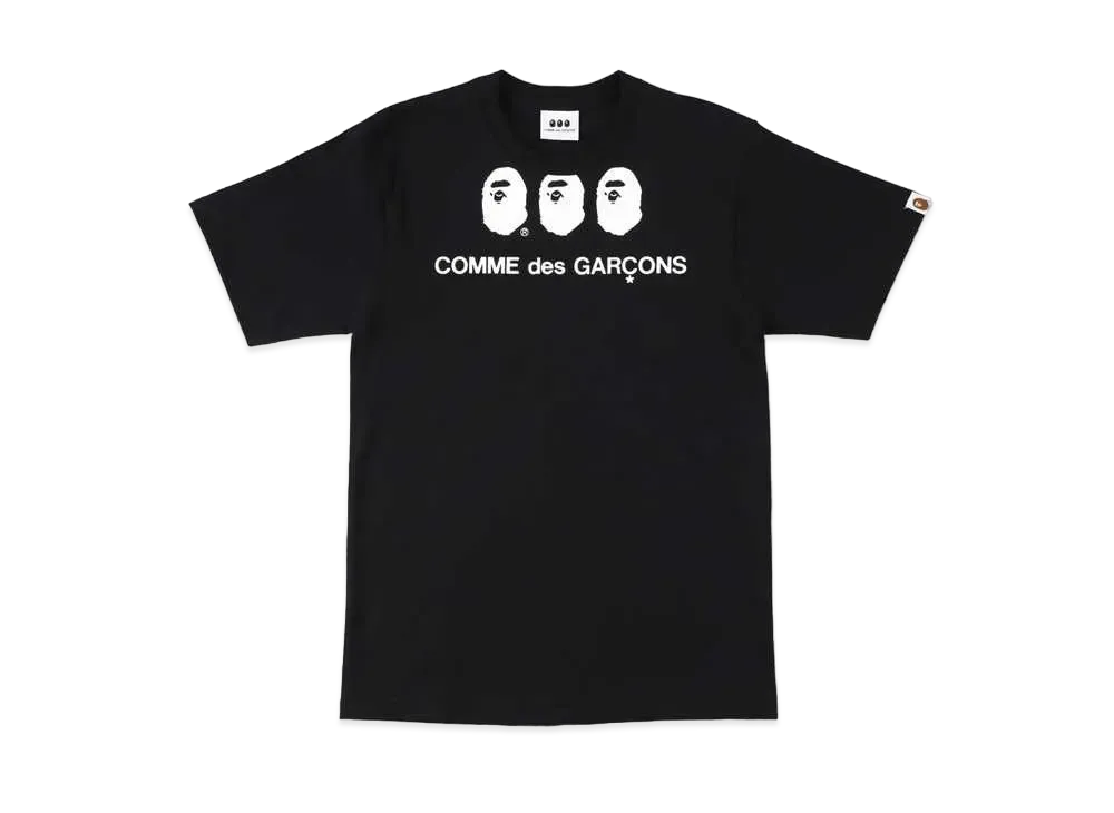 A BATHING APE CDG OSAKA TEE #1 "Black"