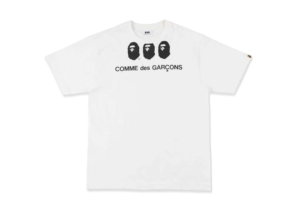A BATHING APE CDG OSAKA TEE #1 "White"