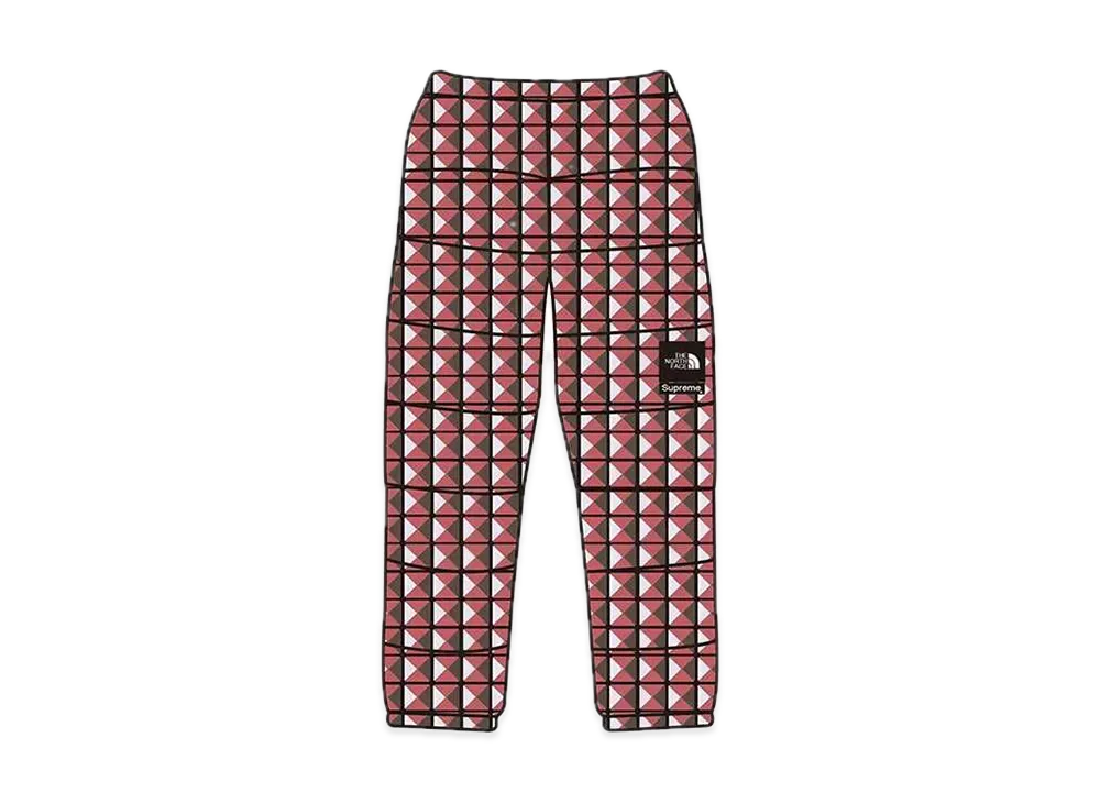 Supreme x The North Face Studded Nuptse Pant "Red"