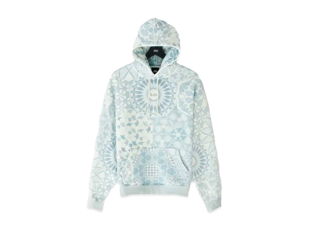 Kith Moroccan Tile Williams III Hoodie "Avalanche"