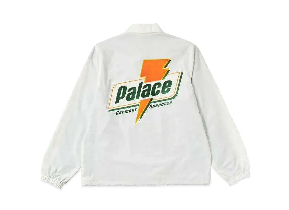 PALACE Sugar Coach Jacket "White"
