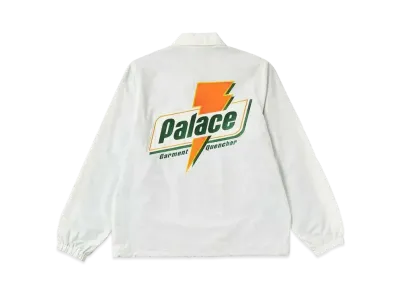 PALACE Sugar Coach Jacket "White"