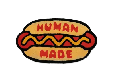 HUMAN MADE HOT DOG RUG LARGE "Yellow"