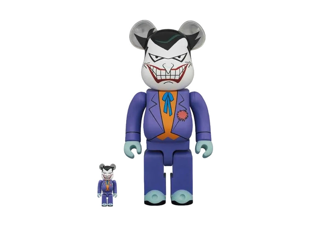 Bearbrick THE JOKER (BATMAN The Animated Series Ver.) 100% & 400%