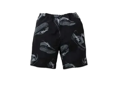 A BATHING APE RANDOM BAPE STA TRACK SHORTS "Black"