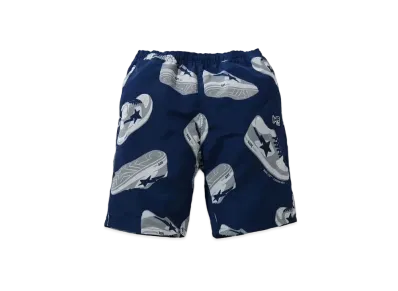 A BATHING APE RANDOM BAPE STA TRACK SHORTS "Navy"