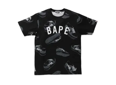 A BATHING APE RANDOM BAPE STA TEE "Black"