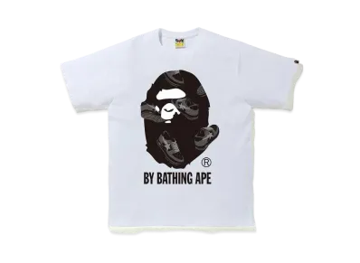 A BATHING APE RANDOM BAPE STA BY BATHING APE TEE "White"