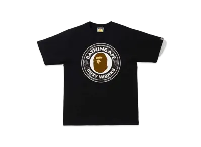 A BATHING APE RANDOM BAPE STA BUSY WORKS TEE "Black"