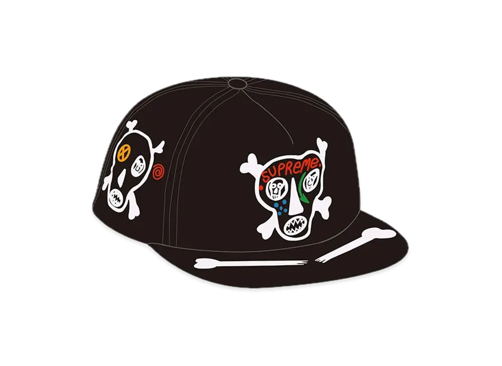 Supreme Clayton Patterson Skulls 5-Panel "Black"
