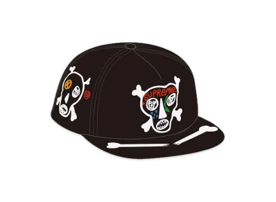 Supreme Clayton Patterson Skulls 5-Panel "Black"