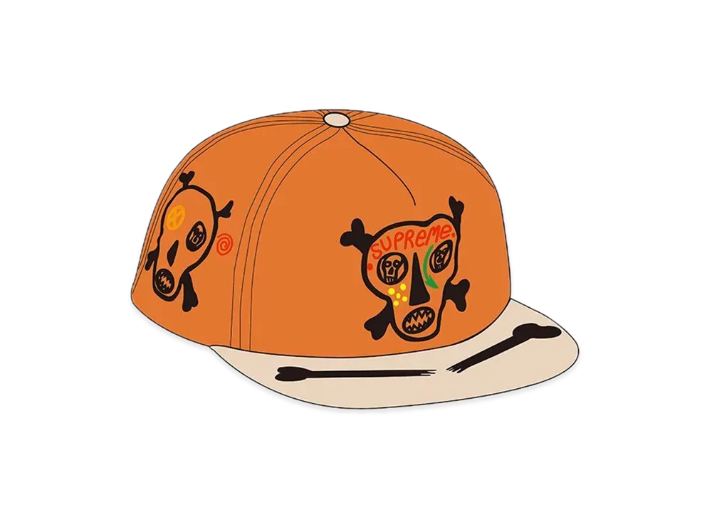 Supreme Clayton Patterson Skulls 5-Panel "Orange"