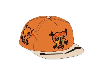 Supreme Clayton Patterson Skulls 5-Panel "Orange"
