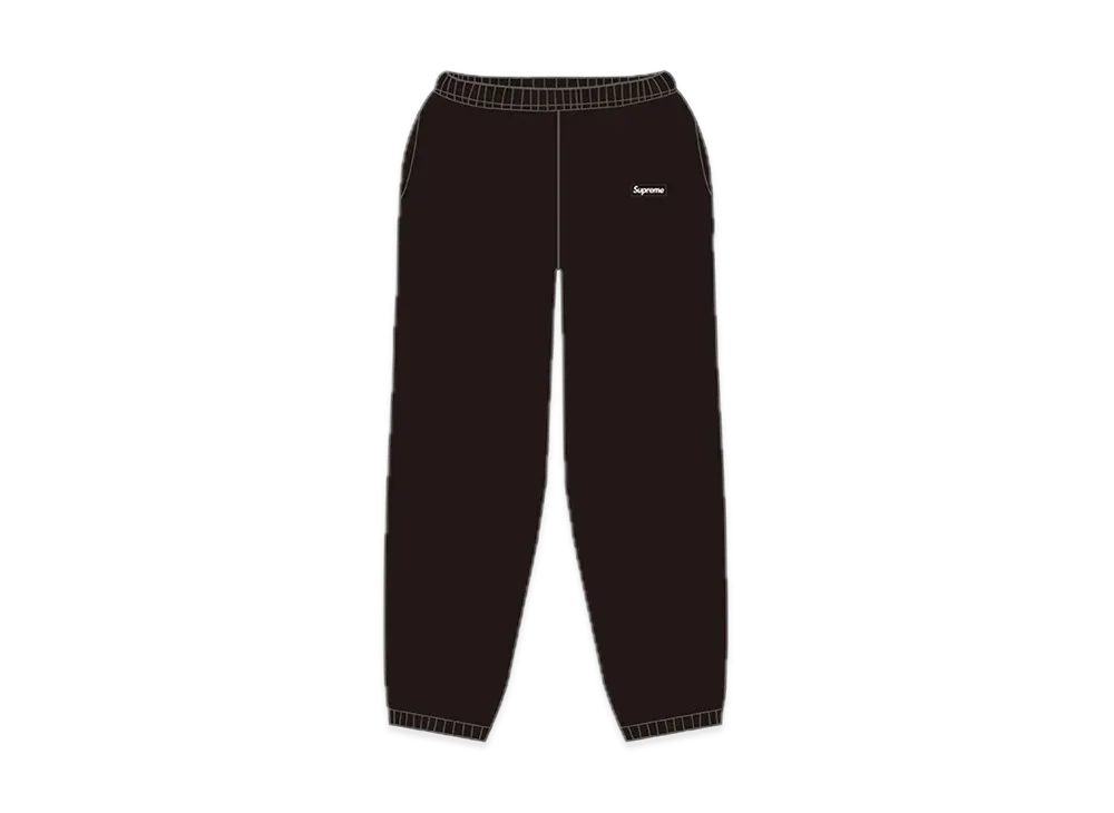 Supreme Small Box Sweatpant "Black"(21SS)